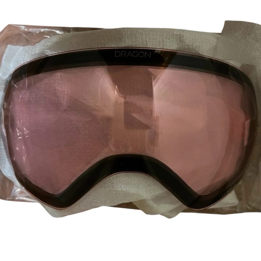 Light Rose Replacement LumaLens for Dragon X2S‎ Ski Snowboard Goggles